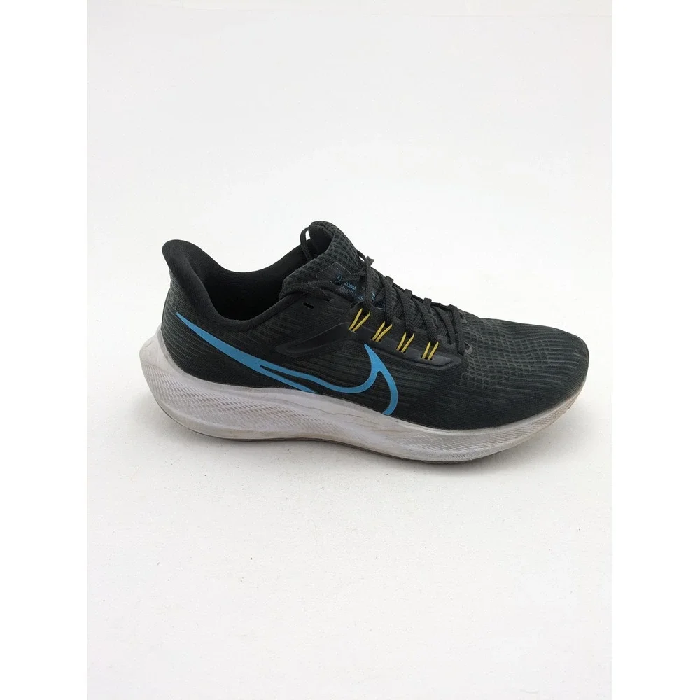 Mens Nike Air Zoom PEGASUS 39 Black Athletic Running Shoes DH4071-002 Size 9.5